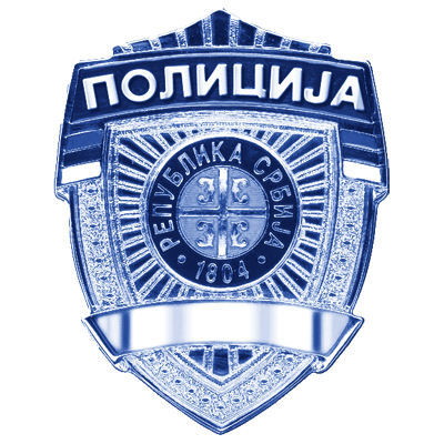 Badge of Serbian police